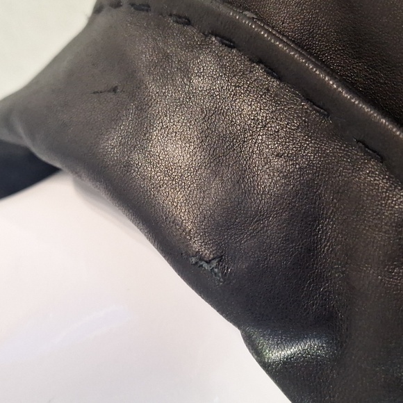 Jones New York Black lamb skin Jacket - Picture 8 of 13